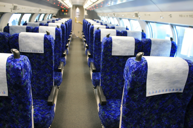 IMG_JR常磐線E531系のグリーン車の座席（2階席）首都圏